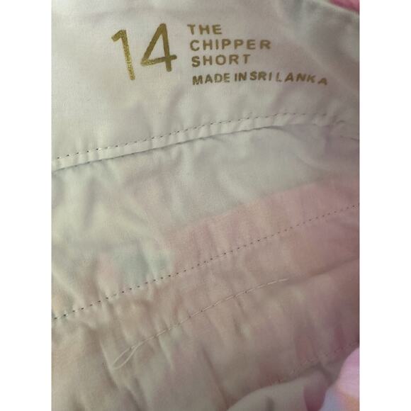 Lilly Pulitzer The Chipper Short Pink Pout Too Much Bubbly Womens Shorts Size 14 - Picture 4 of 10